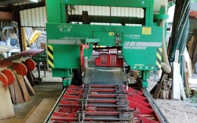 35804. HTZ 1200 SP EXTREME 15 HORIZONTAL LOG BAND SAW for big logs